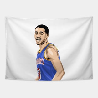 Jordan Poole Golden State Warriors Tapestry