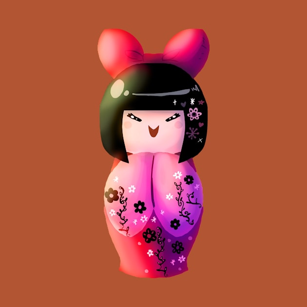 Cute Kokeshi by saradaboru