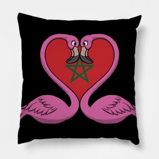 Flamingo Morocco Pillow