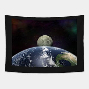 Moon Rise Tapestry