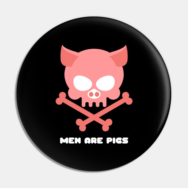 Animal Skull Pig Skull Men Are Pigs Men Are Trash Statement Evil Pig Pin by nathalieaynie