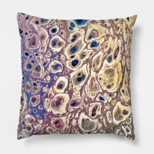 Colorful animal fluid art Pillow