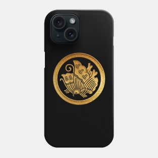 Gold Maruni Agehacho Kamon Phone Case