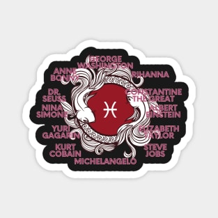 Pisces Zodiac Sign Test Magnet