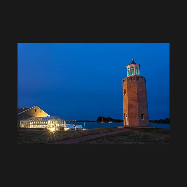 Avery Point Lighthouse Groton CT Connecticut by WayneOxfordPh