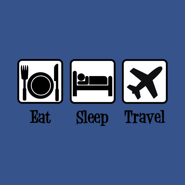 Eat Sleep Travel by epiclovedesigns