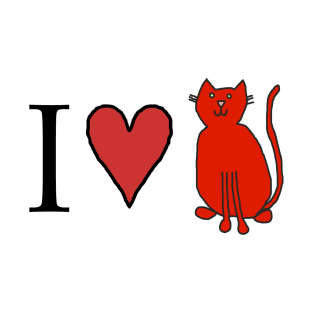 I Love Cats T-Shirt