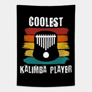 Coolest Kalimba Player Tapestry