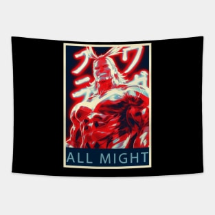 All Might Tapestries for Sale TeePublic