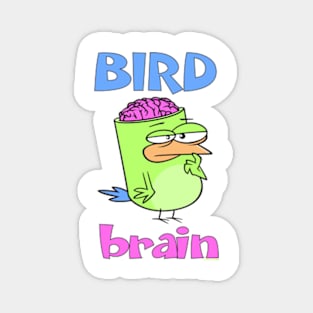 Birdbrain Design for Bird Lovers Magnet