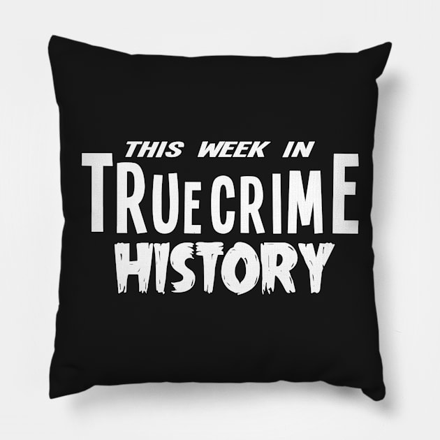 TWITCH Logo (White) Pillow by tw1tchpod