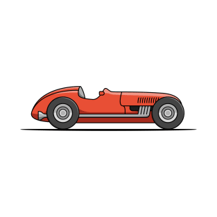 Classic Racing Car - Red T-Shirt