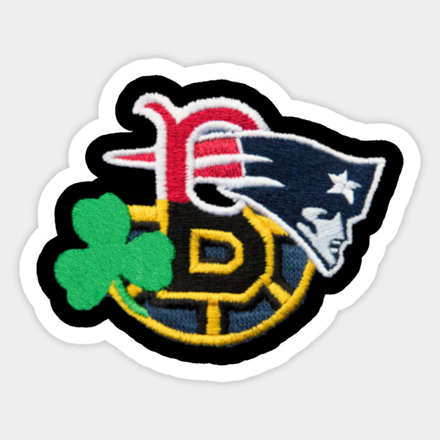 Boston Sports Team Logos Boston Sports Teams Logos Sticker Teepublic