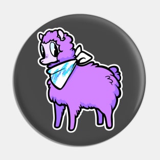 Rad Alpaca Pin