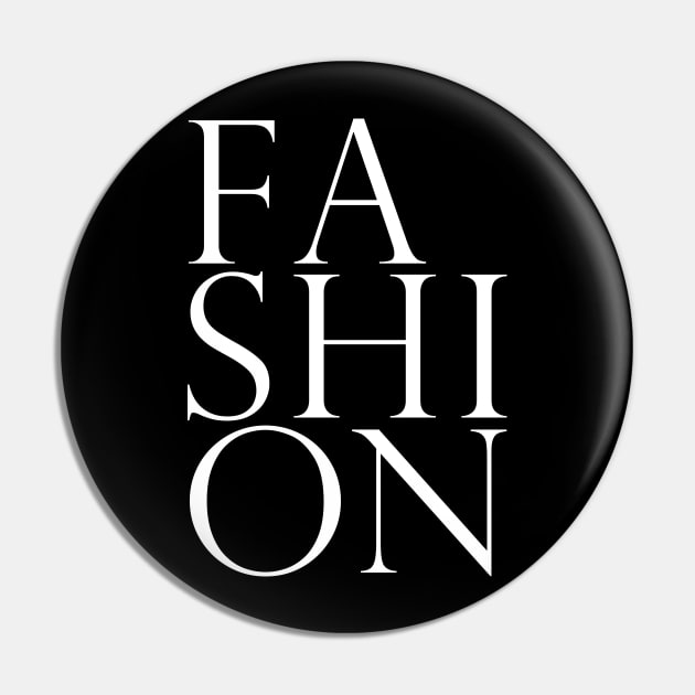 Fashion 1 - Classy, Elegant, Minimal Typography Pin by StudioGrafiikka