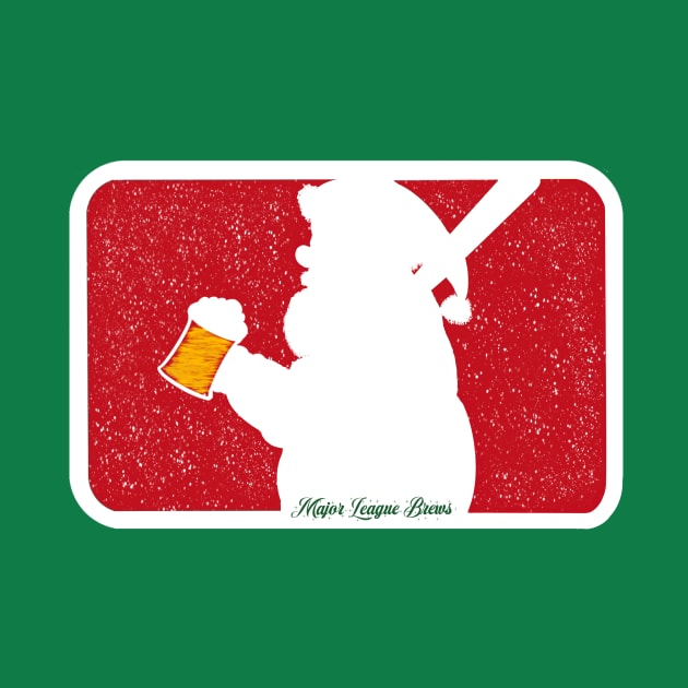 Santa Major League Brews by Major League Brews 