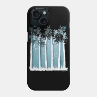 Birch Tree Forest 1 Phone Case