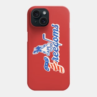 Defunct Cape Cod Freedoms Hockey Team Phone Case