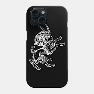 Medieval Heraldic Musimon Phone Case