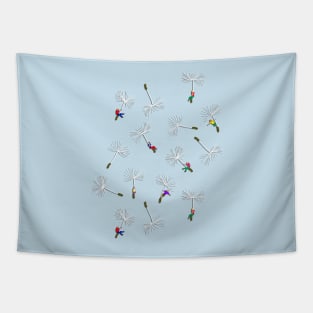 dandelion travelers Tapestry