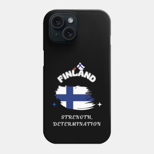 Finnish Pride, Strength Determination Phone Case