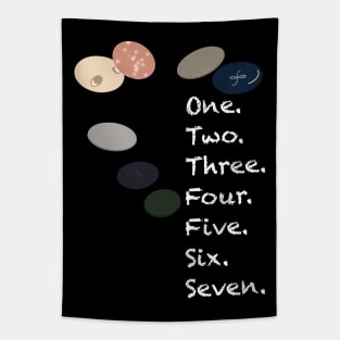 One. Two. Three. Four. Five. Six. Seven. Tapestry