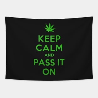 KEEP CALM AND PASS IT ON Tapestry