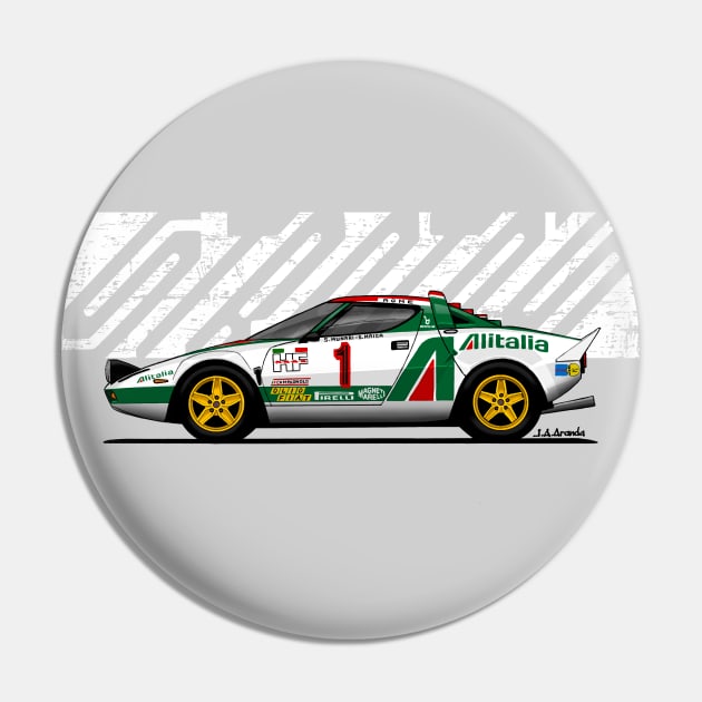 The coolest rally car ever with the most italian livery Pin by jaagdesign