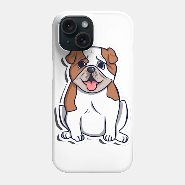 Bulldog Phone Case by panchi