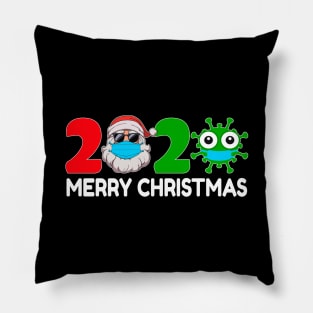 Quarantine Merry Christmas 2020 Perfect Pajamas Family Gifts Pillow