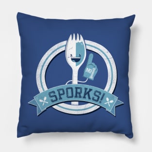 SPORKS! Pillow