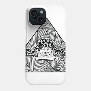 Geometric Turtle Phone Case