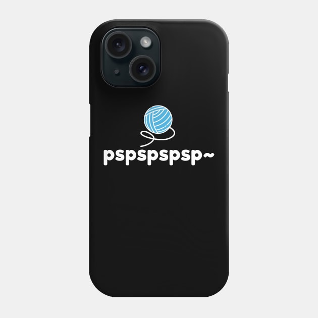 pspspspsp cat Phone Case by boohenterprise