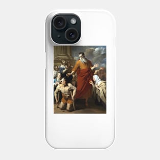 Karel Dujardin Paul Heals the Cripple in Lystra Phone Case