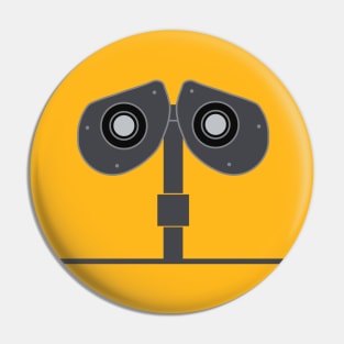 Wall-E Eyes Pin