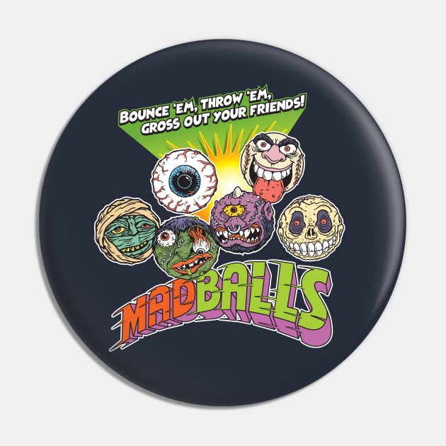 Madballs Pin by Chewbaccadoll