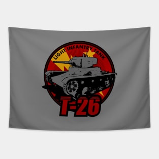 Russian T-26 Tank Tapestry