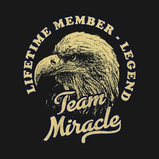 Miracle Name - Lifetime Member Legend - Eagle T-Shirt