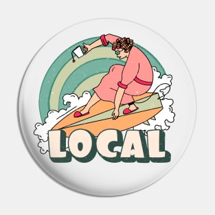 Local Surfer Pin