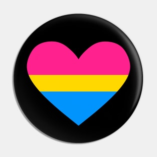 Pan pride heart Pin