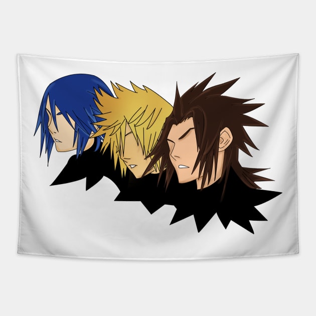 Birth by sleep Tapestry by Nykos