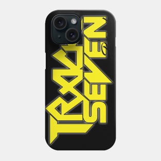 Yellow logo Track Seven Band Phone Case