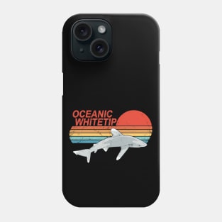 Oceanic whitetip shark Phone Case