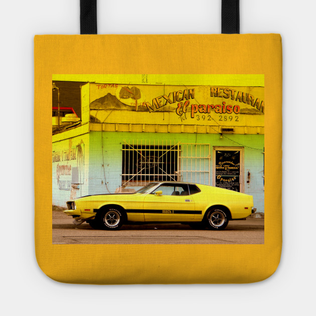 Mustang Mach 1 Ford Tote Teepublic