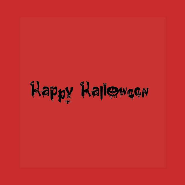 Happy Halloween T-shirt by Mustafata996