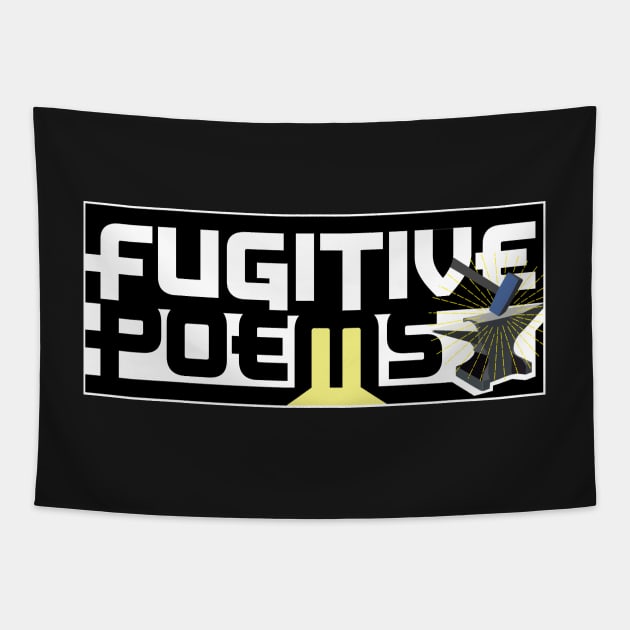 Fugitive Poems Logo Tapestry by Jamlines