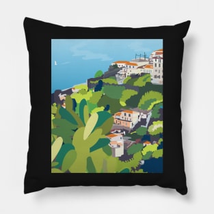 Hillside, Madeira Pillow