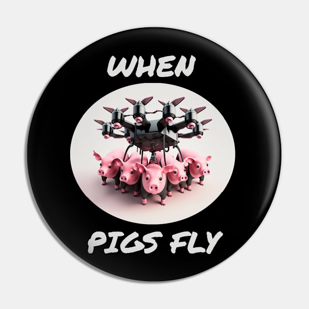 When pigs fly Pin by Rabbit Hole Designs