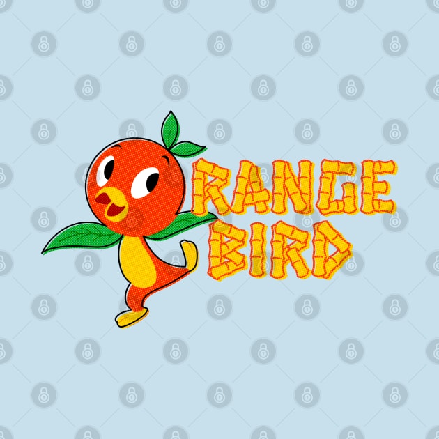 Vintage Orange Bird by NicksProps