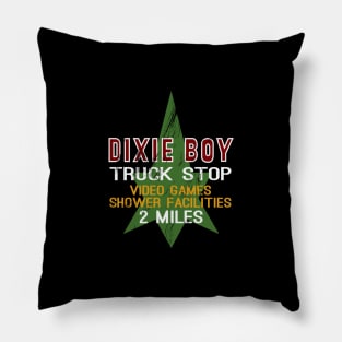 Dixie Boy Truck Stop (Maximum Overdrive) Pillow